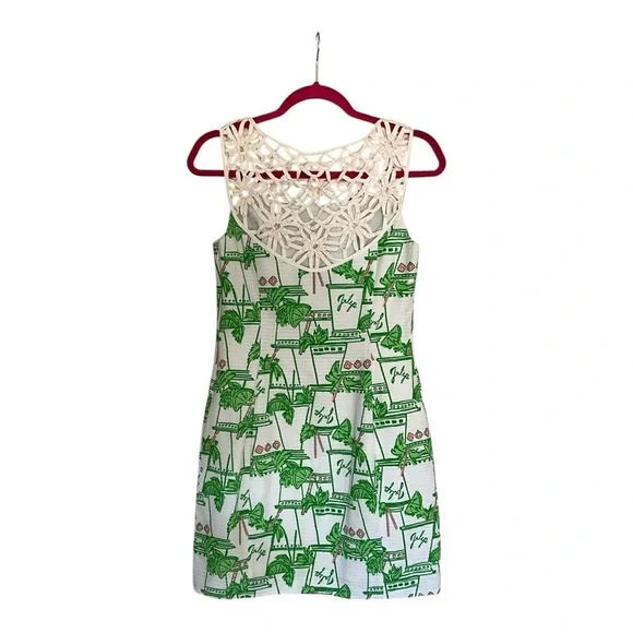 Lilly Pulitzer Lacina Dress in "Just Add Mint" Print - Size 2 Derby Dress